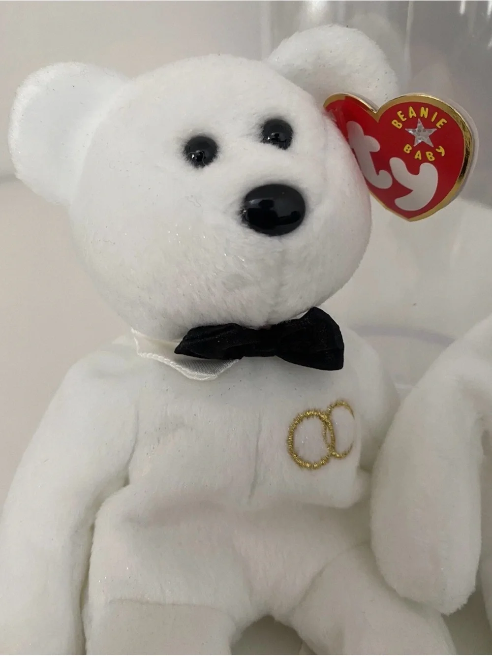 Vintage Ty Beanie Babies Wedding Bear Set – The Bride & The Groom Mr. and Mrs.